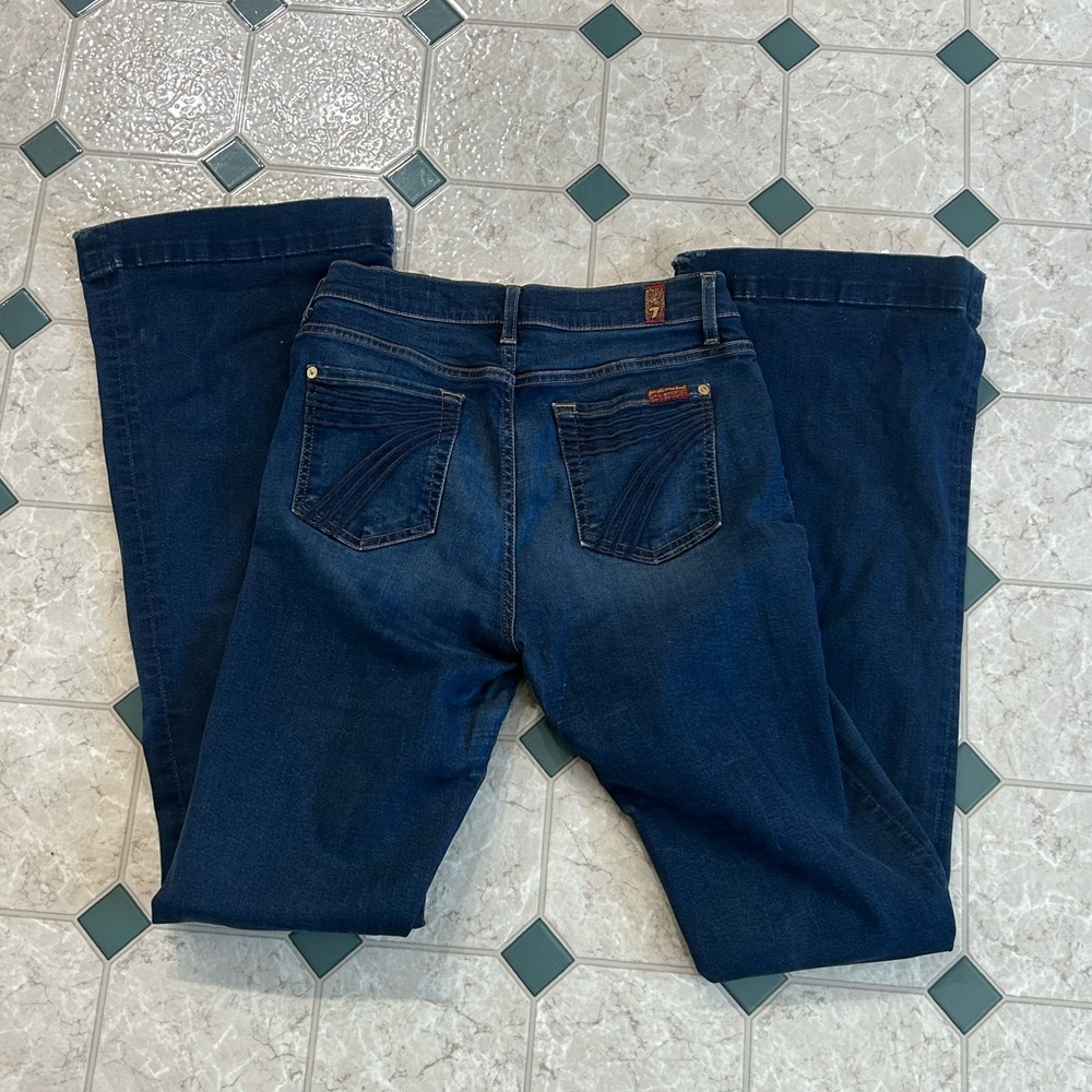 7 for all Mankind Darkwash Dojos